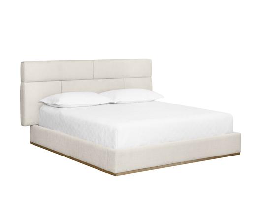 BECKHAM BED - KING - CHACHA CREAM by Sunpan