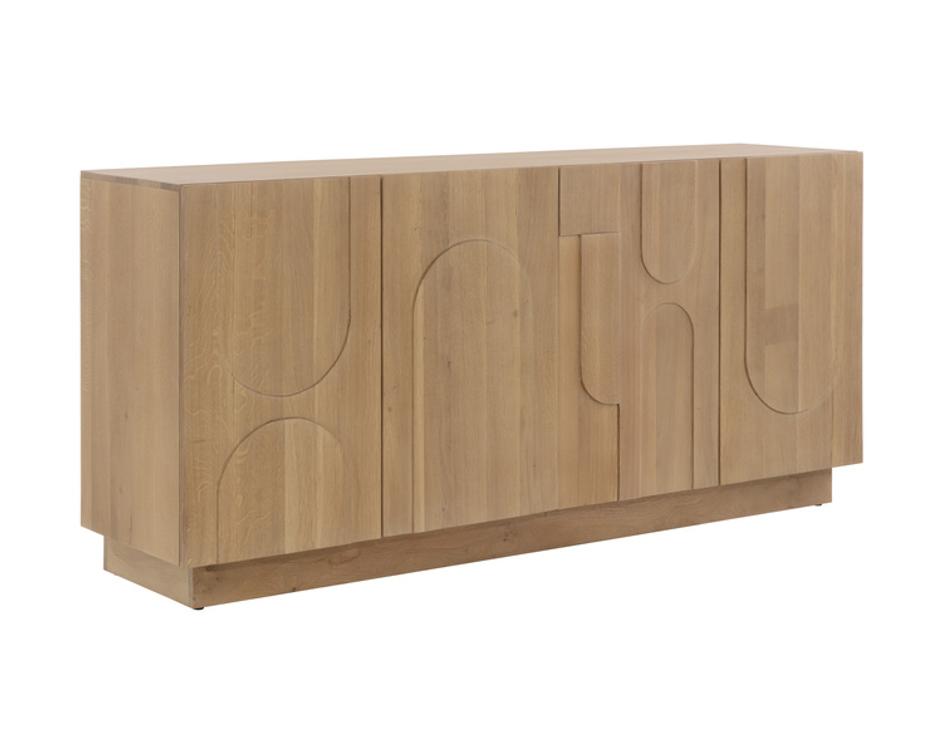 COVE SIDEBOARD - RUSTIC OAK by Sunpan