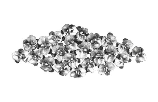 Orchid Collage Wall Art, Silver/Black by PHILLIPS COLLECTION