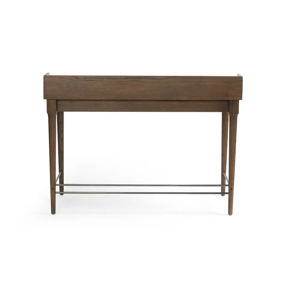 Moreau Writing Desk-Dark Toasted Oak by FOUR HANDS