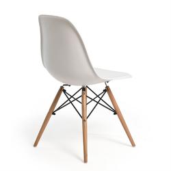 Roswell Side Chair - White/Natural - Set Of 2 by Aeon Furniture