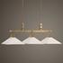 Brookdale Industrial 3 Light Linear Chandelier by Uttermost