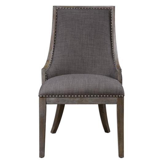 Aidrian Charcoal Gray Accent Chair by Uttermost