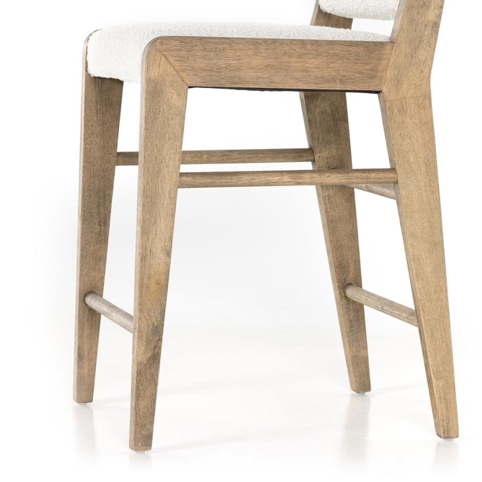 Charon Stool In Knoll Natural In Counter by FOUR HANDS