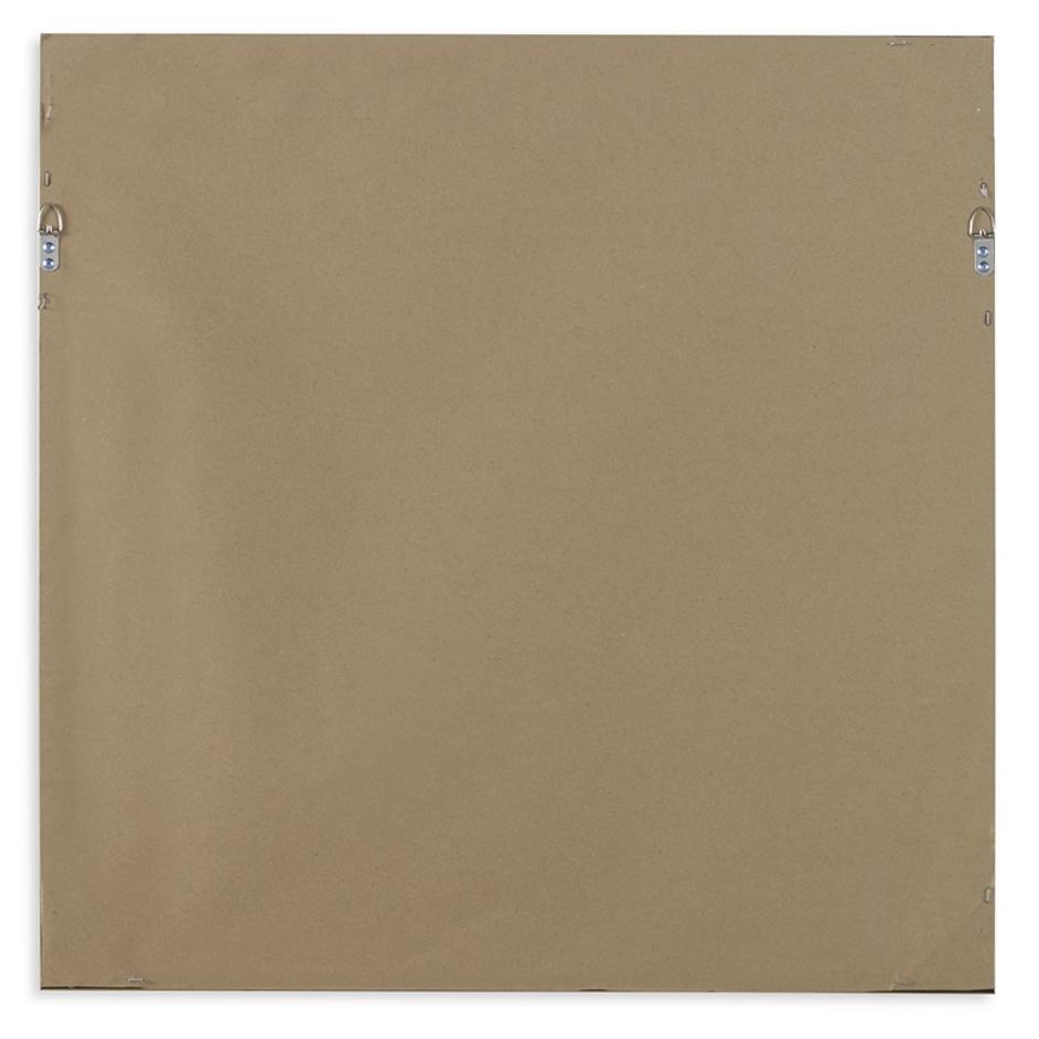 Alexo Gold Square Mirror by Uttermost