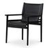 REMY DINING CHAIR BLACK by Moes Home