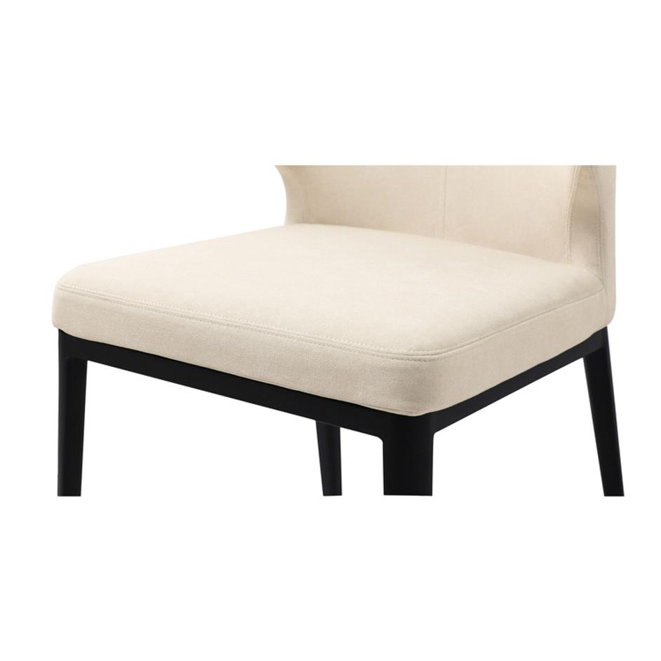 Delaney Dining Chair Warm Beige-Set of Two by Moes Home