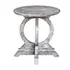 Maiva Accent Table In White by Uttermost