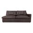 Thurlow Right Arm Facing Sofa Espresso Brown Leather by Moes Home