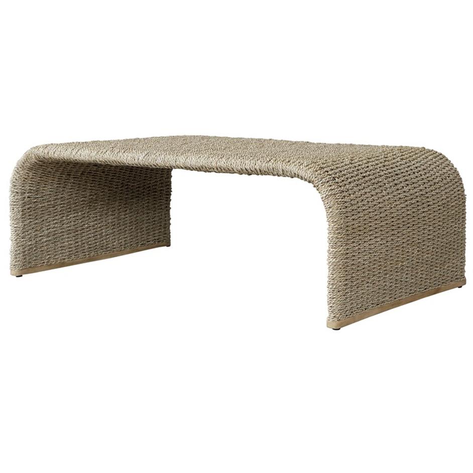 Calabria Woven Seagrass Coffee Table by Uttermost