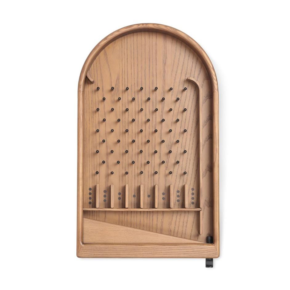 Pachinko In Amber Ash And Black Iron And Amber Ash Veneer by Four Hands