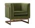 YVETTE ARMCHAIR - GOLD - MEG OLIVE by Sunpan