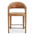 Martens Counter Stool Brown Leather by Moes Home