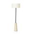 Wren Floor Lamp In Reactive White Glaze by FOUR HANDS
