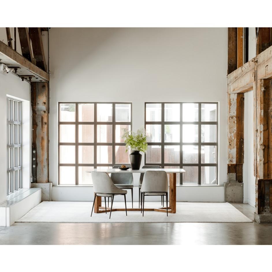 SEDONA DINING CHAIR GREY-M2 by Moes Home