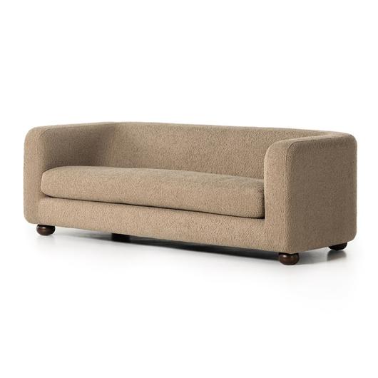 Gidget Sofa In 84" In Sheepskin Camel by FOUR HANDS