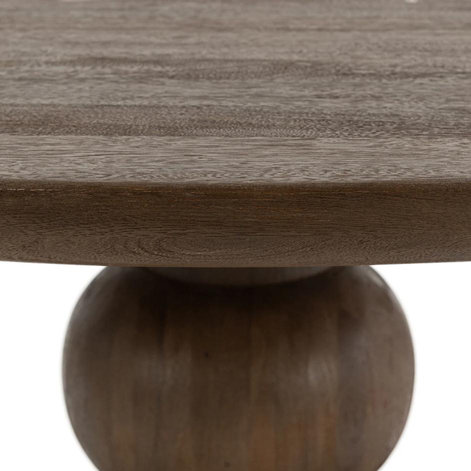 Hera Solid Wood Dining Table - Pecan Brown - 60" by Classic Home