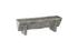 Chamcha Wood Triangle Bench, Grey Stone by PHILLIPS COLLECTION