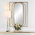 Replicate Contemporary Oval Mirror by Uttermost