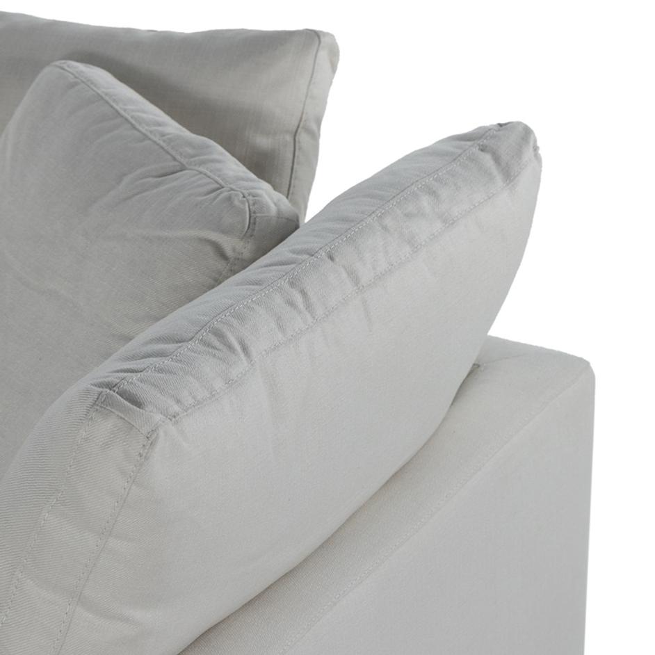 Stevie 5Pc Laf Sectional Sofa In Ivory by FOUR HANDS