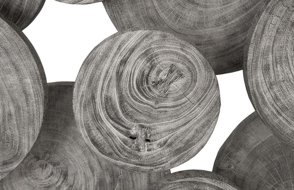 Clouds Wall Art, Grey Stone by PHILLIPS COLLECTION