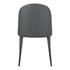 BURTON DINING CHAIR BLACK FADE VEGAN LEATHER-M2 by Moes Home