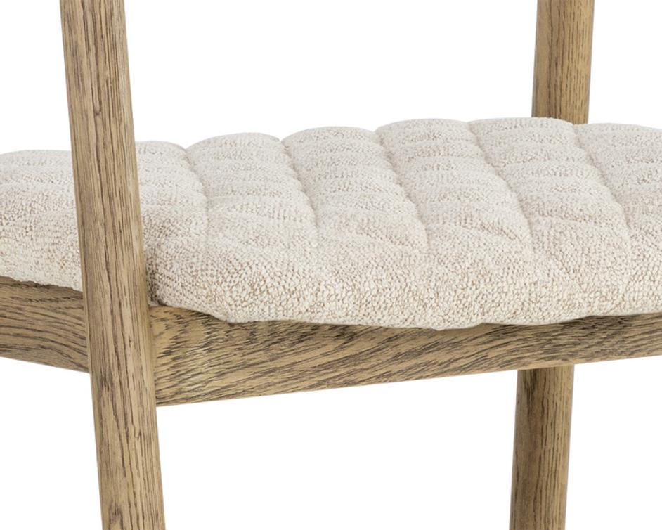 JEREMY COUNTER STOOL - WEATHERED OAK - DOVE CREAM by Sunpan