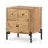 Eaton Nightstand-Light Oak Resin by FOUR HANDS