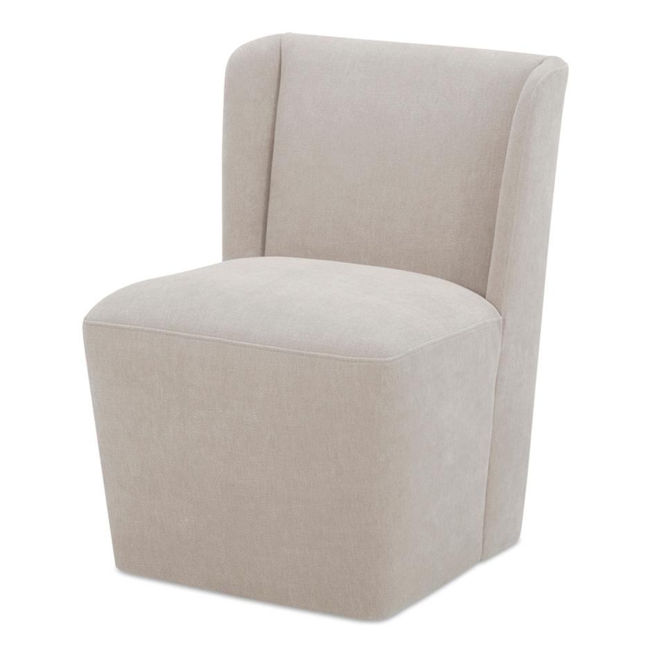 Cormac Rolling Dining Chair Warm Sand by Moes Home