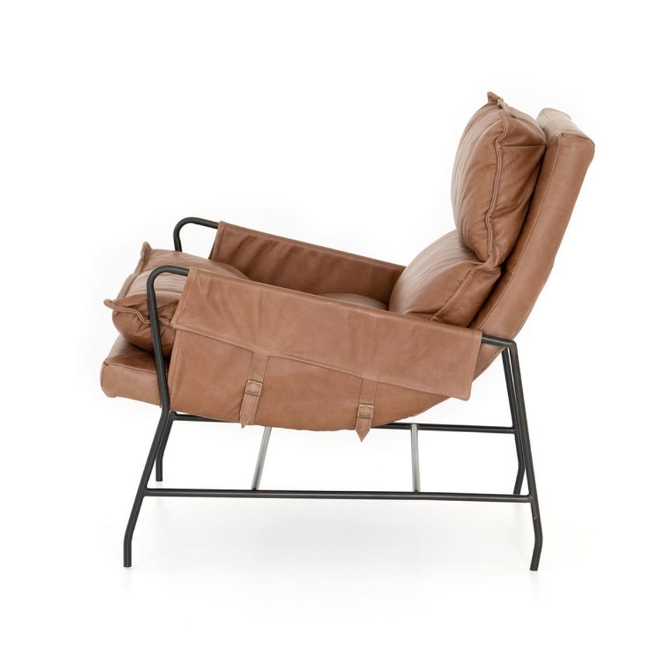 Taryn Chair In Chaps Saddle by FOUR HANDS