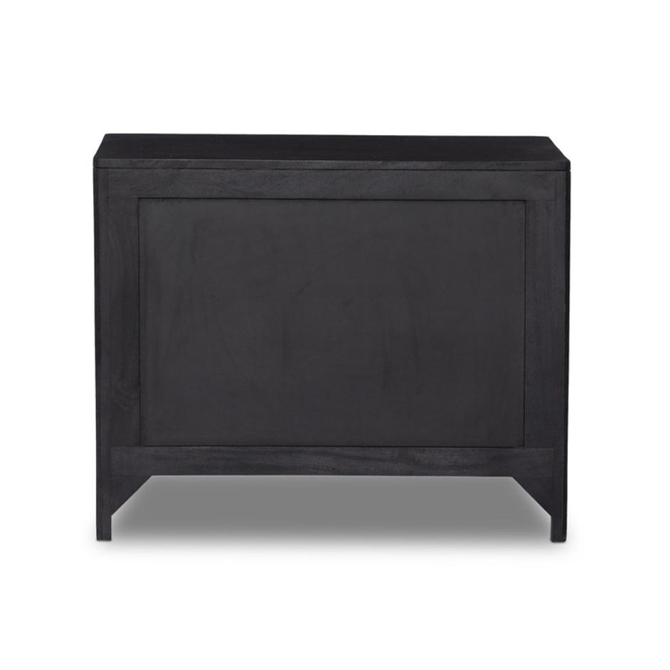 Sydney Large Nightstand - Black Wash by Four Hands