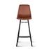 Sam Bar Chair, Trapper Brown by Home Trends & Design