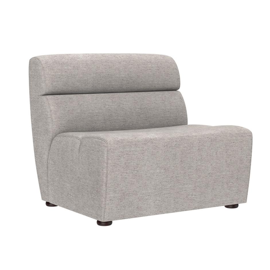 Cornell Modular - Armless Chair - Polo Club Stone by Sunpan