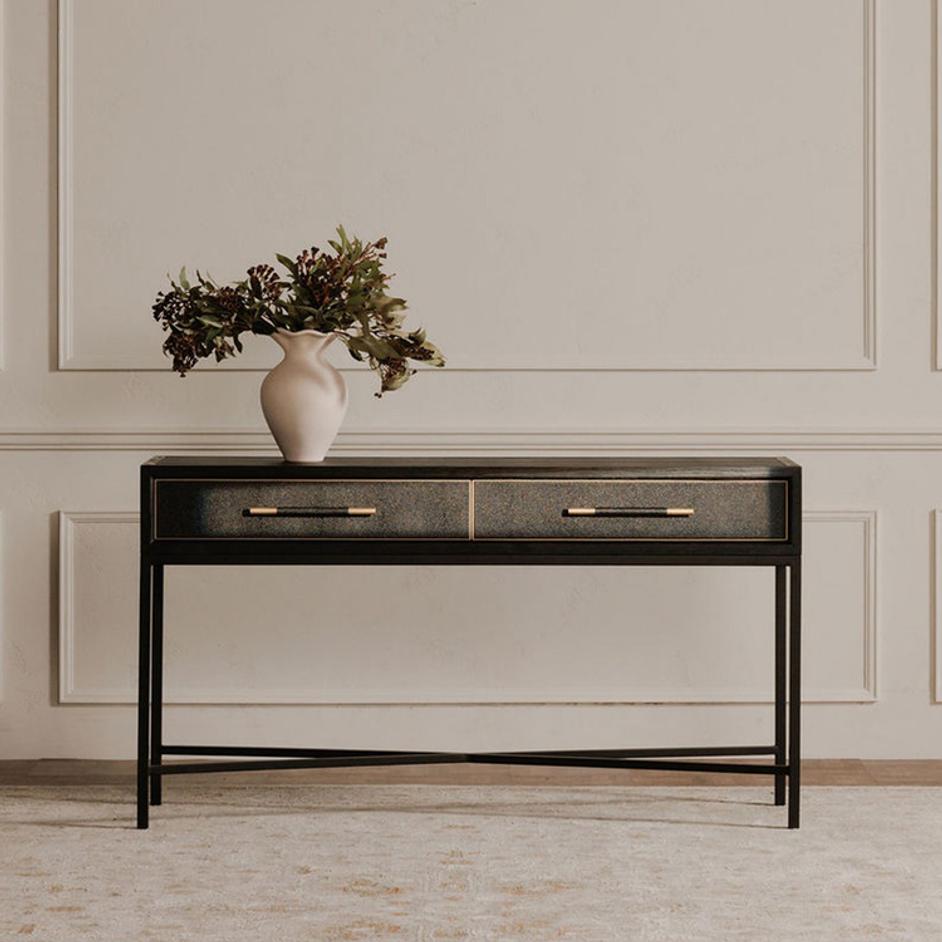 Mako Console Table Black by Moes Home
