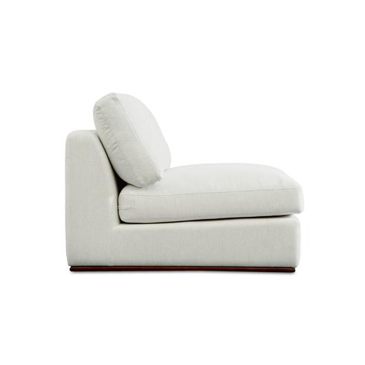 Rue Slipper Chair Off White by Moes Home