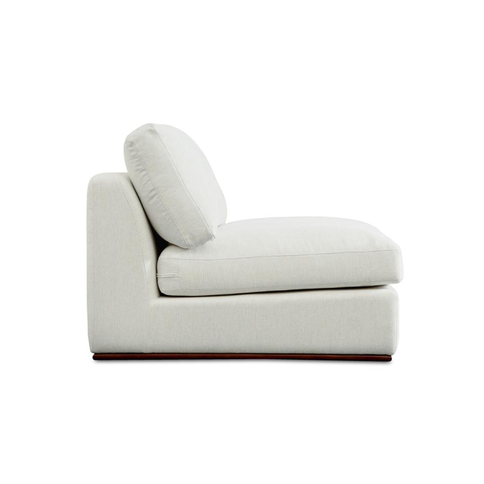 Rue Slipper Chair Off White by Moes Home