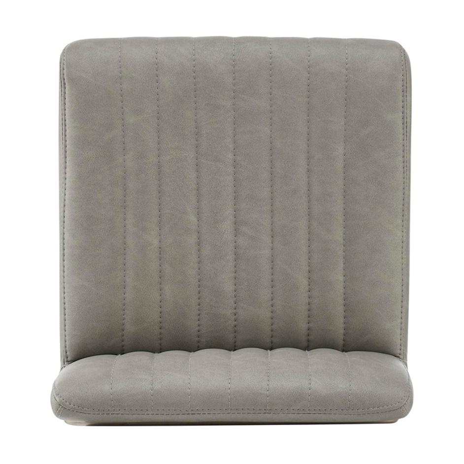 Raoul Counter Stool In Antique Graphite Gray by New Pacific Direct