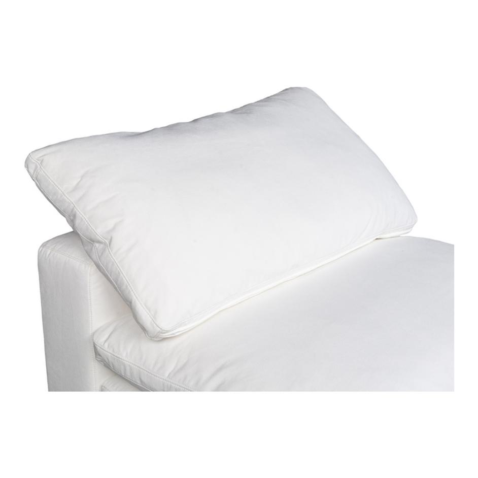 TERRA CONDO SLIPPER CHAIR LIVESMART FABRIC CREAM by Moes Home