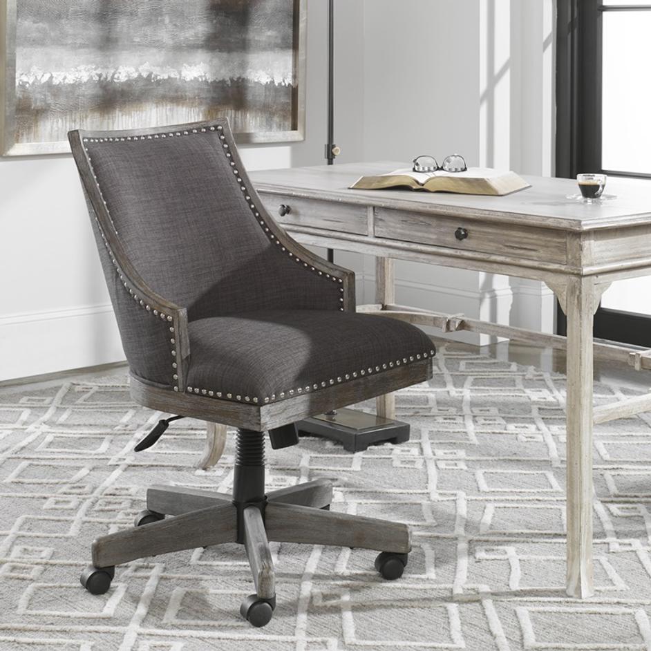 Aidrian Desk Chair by Uttermost