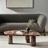 Zion Coffee Table - Merlot Marble by Four Hands