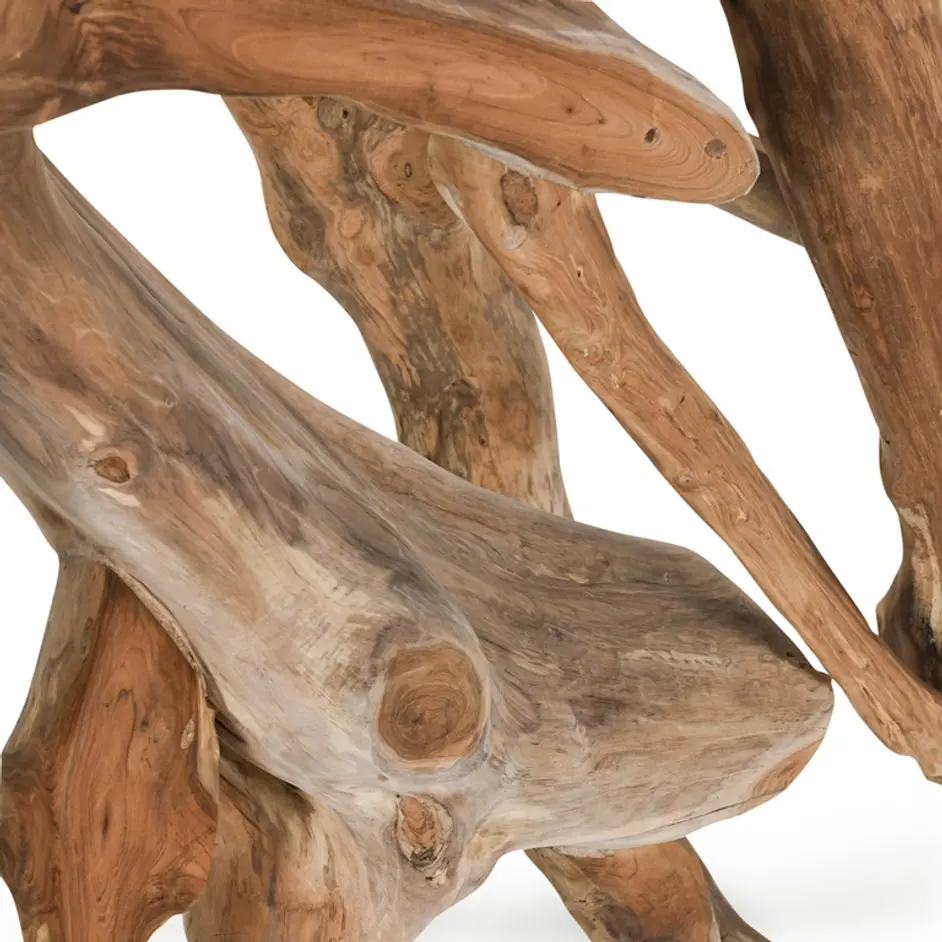 Cypress Root Console Table 59-60" by Classic Home