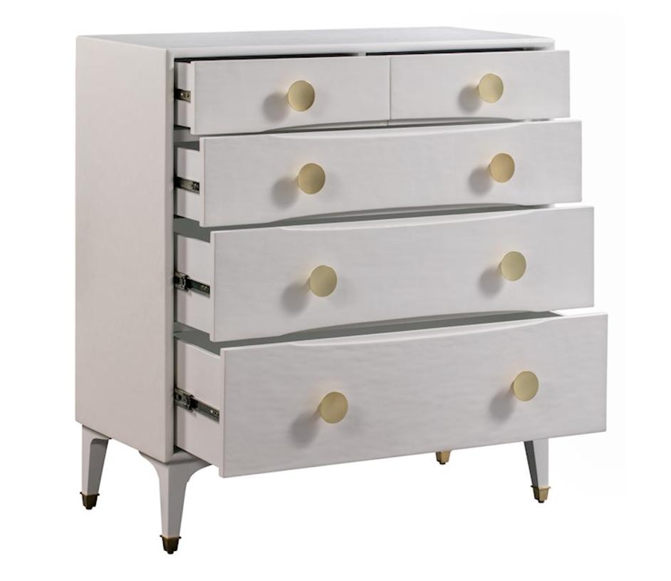 Divine White Chest by tov furniture
