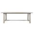 Agnes 94" Outdoor Dining Table Gray by Classic Home