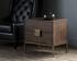 Jade Nightstand - Antique Brass - Dark Mango by Sunpan