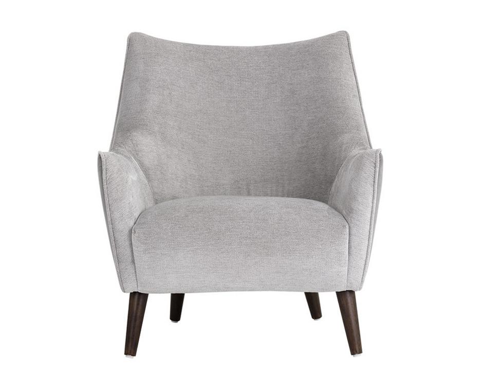 Sorrel Armchair - Polo Club Stone / Antonio Charcoal by Sunpan