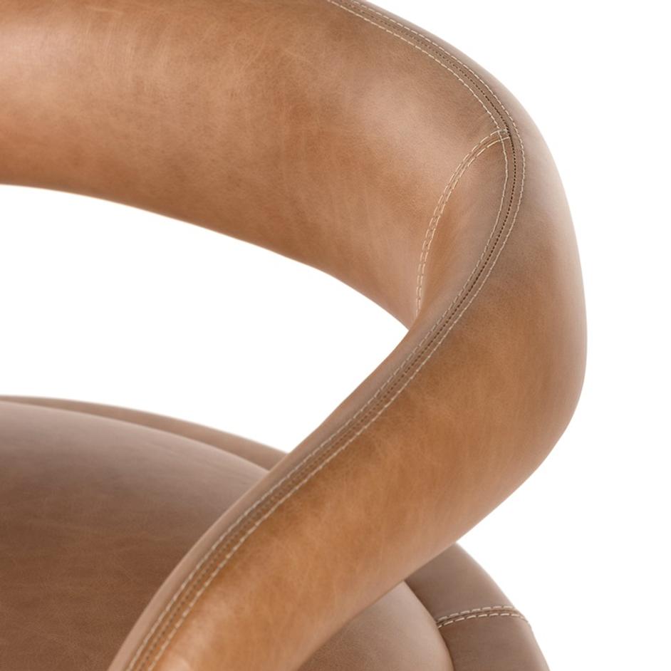 Hawkins Chair In Sonoma Butterscotch by FOUR HANDS
