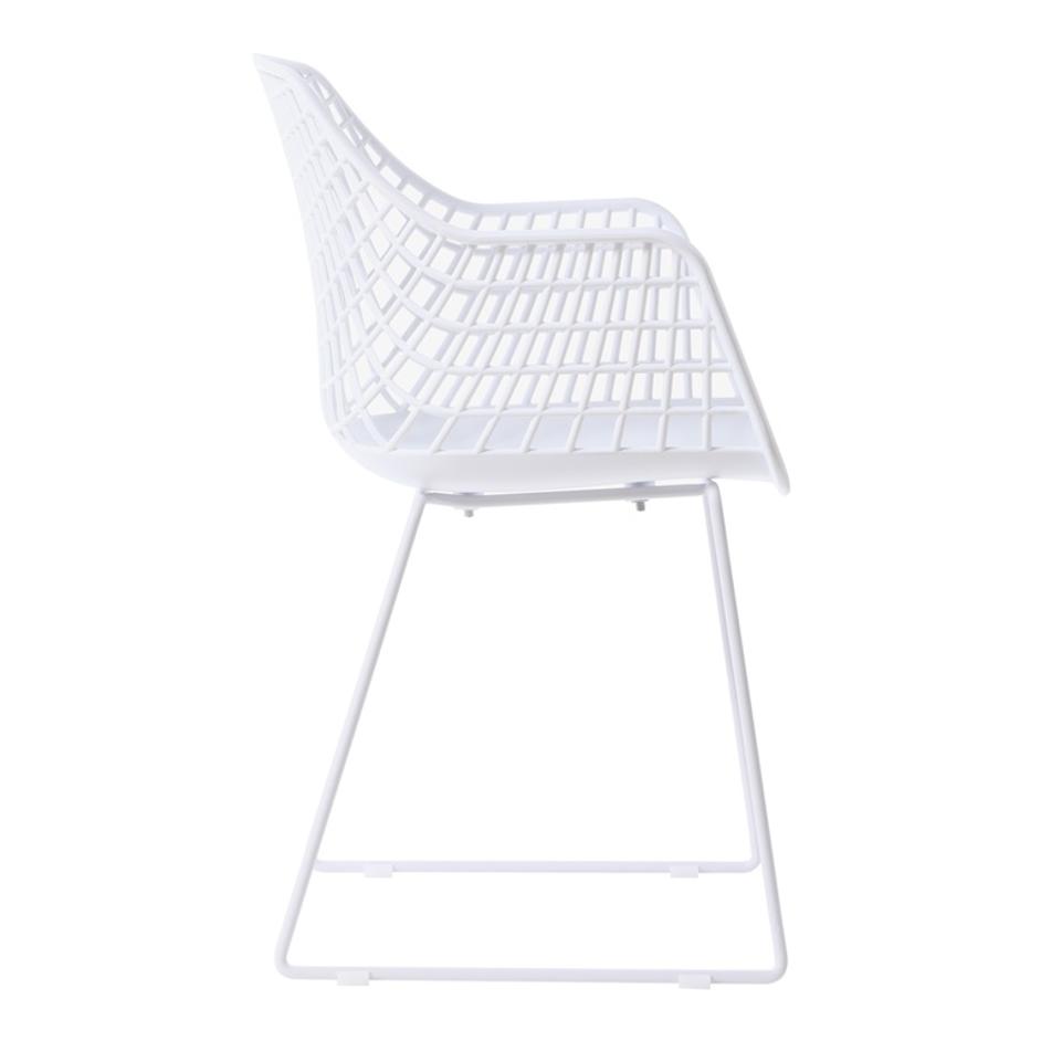 HONOLULU CHAIR WHITE by Moes Home
