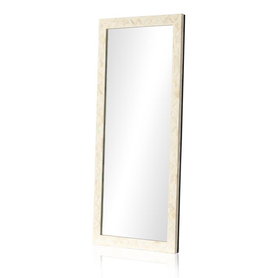 Loredo Floor Mirror - Black Iron by Four Hands