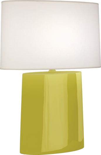 Citron Victor Table Lamp by Robert Abbey