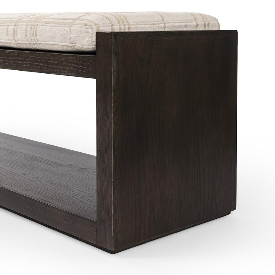 Edmon Bench - Sheffield Ivory by Four Hands